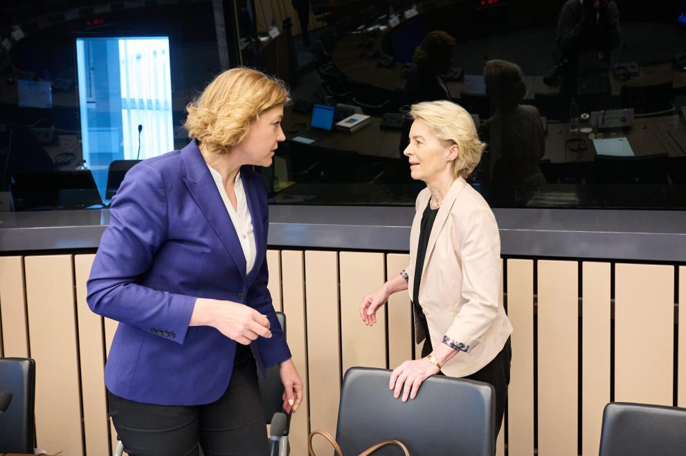 Weekly College meeting of the von der Leyen Commission, 01/04/2025