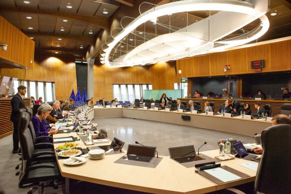 Weekly college meeting of the von der Leyen Commission, 06/12/2023