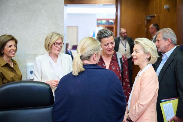 Weekly college meeting of the von der Leyen Commission, 26/06/2024