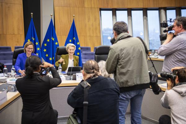 Weekly college meeting of the von der Leyen Commission, 30/10/2024
