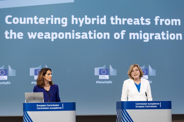 Read-out of the weekly meeting of the von der Leyen Commission by Henna Virkkunen, Executive Vice-President of the European Commission, on countering hybrid threats and strengthening security at the EU’s external borders