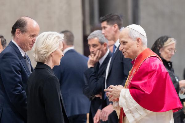 Visit of Ursula von der Leyen, President of the European Commission, to Vatican City State